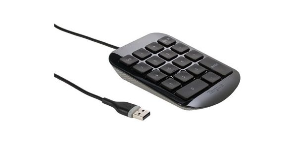 TECLADO NUMERICO ALAMBRICO USB 3FT PLUG AND PLAY WINDOWS/MAC Teclado /  Keypads Targus