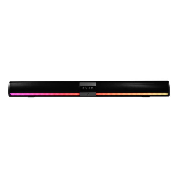 Vorago Barra de Sonido BSP-450, Bluetooth, Alámbrico/Inalámbrico, 10W RMS, USB, Negro Música Vorago