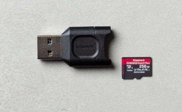 LECTOR USB 3.2 KINGSTON MOBILEL PLUS USB3.2 GEN1 MICROSDHC/SDXC UHS Memorias Flash Kingston